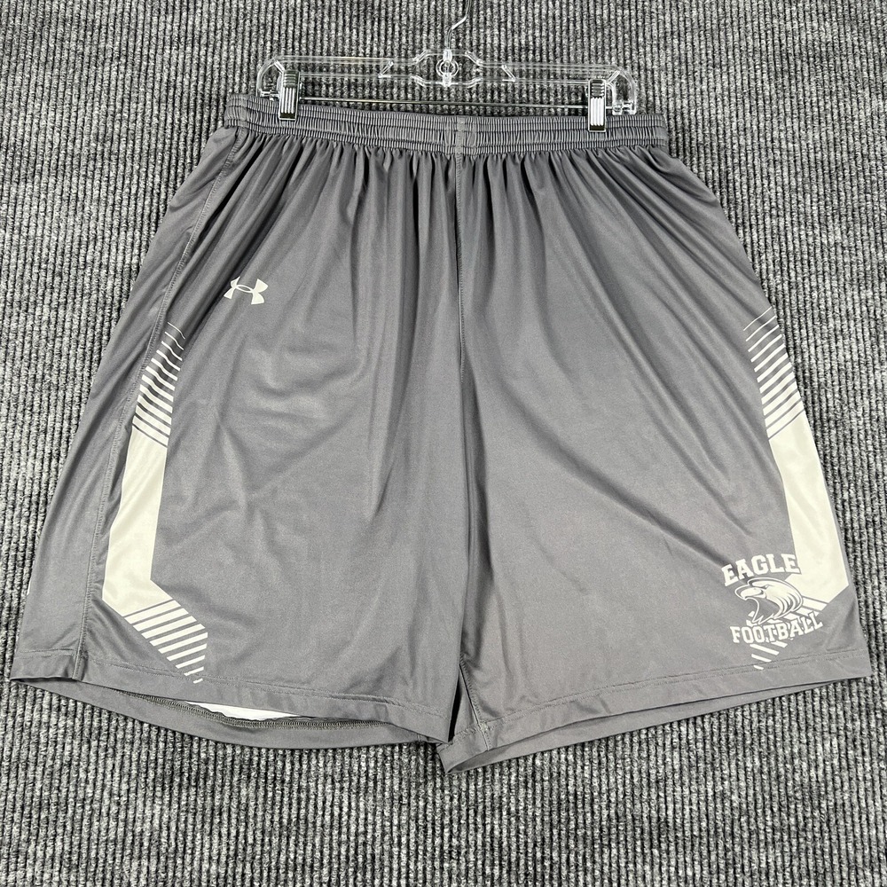 Central Methodist Eagles Fayette MO Mens Shorts XL Gray Gym Under Armour Light